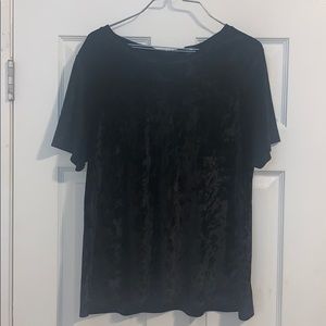 Crushed Velvet Shirt